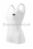 Damen Tanktop in weiss - Escape4x4 - Design 2